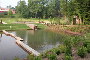 The pond at the Dell