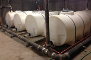 New Cabell water cisterns